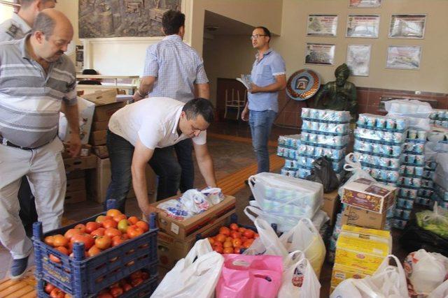 Tavşanlı&rsquo;dan Domani&ccedil; Ve Emet İl&ccedil;esindeki Yangın S&ouml;nd&uuml;rme Ekiplerine Yardım 1