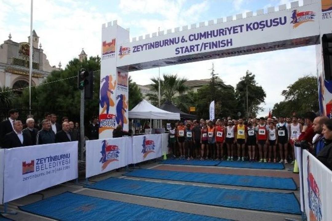 6. Cumhuriyet Koşusu&rsquo;nda 87&rsquo;lik Atlet