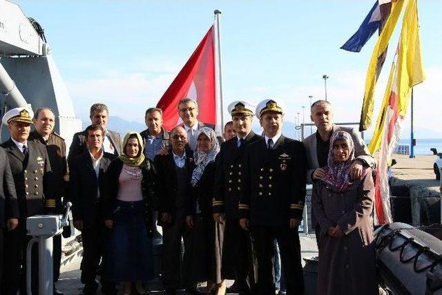 Tcg Alanya Mayın Avlama Gemisi Alanya Limanı’nda