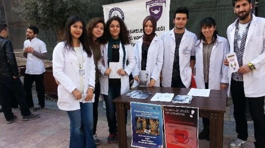 Ad&uuml;&rsquo;l&uuml; Hemşireler Aydınlıları Bilgilendirdi