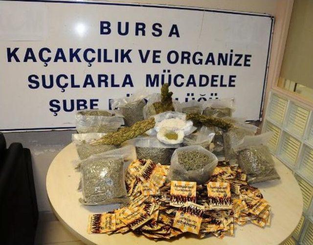 Narkotimler Bursa da Hızlı Başladı: 3 Tutuklama 3