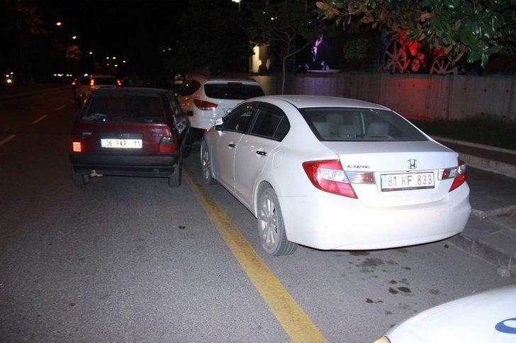 Alkollü Sürücü Zincirleme Kazaya Yol Açtı G3