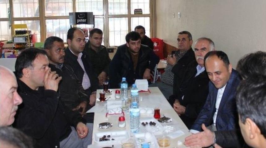 Başkan &Ouml;zaltun Sanayi Esnafıyla Bir Araya Geldi