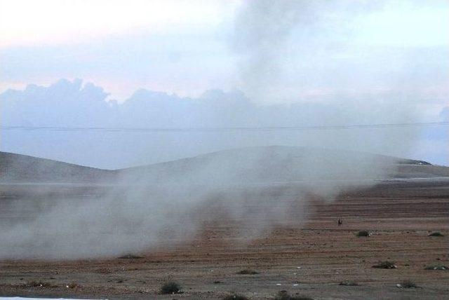 Işid’in Attığı Havan Türkiye Tarafına Düştü