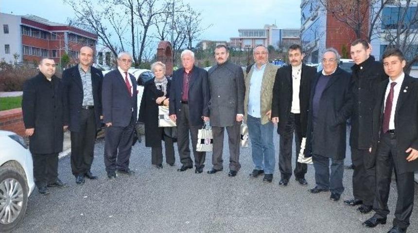 Prof. Dr. Bing&uuml;r S&ouml;nmez &Ccedil;om&uuml;&rsquo;y&uuml; Ziyaret Etti