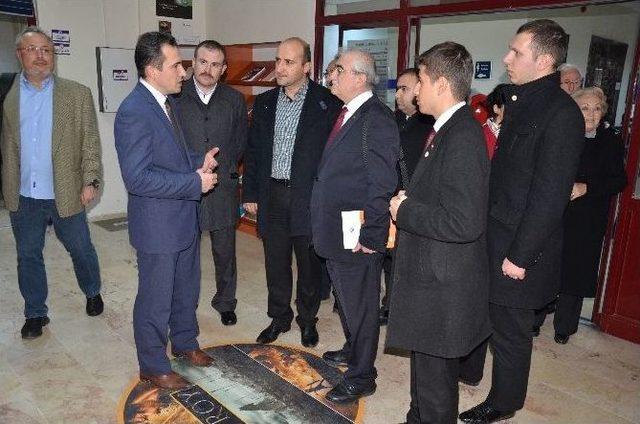 Prof. Dr. Bing&uuml;r S&ouml;nmez &Ccedil;om&uuml;&rsquo;y&uuml; Ziyaret Etti 1