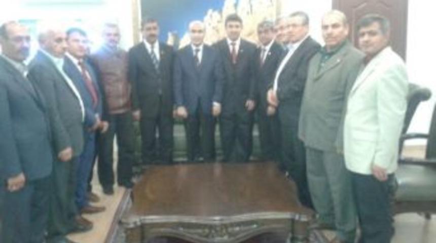 Muhtarlardan Vali Demirtaş&rsquo;a Teşekk&uuml;r Ziyareti