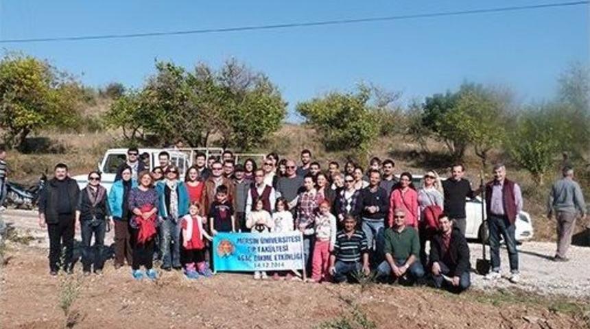 Me&uuml; Tıp Fak&uuml;ltesi&rsquo;nden 400 Zeytin Fidanı