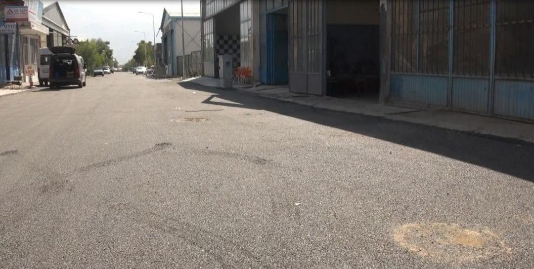 Eski Sanayi Sitesinde Asfalt &Ccedil;alışmaları Başlandı