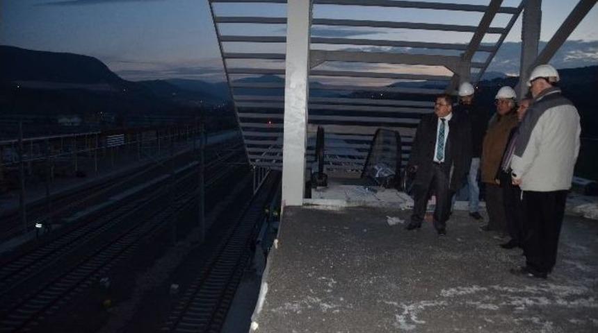 Bilecik Hızlı Tren Garı Hizmet Vermeye Hazırlanıyor