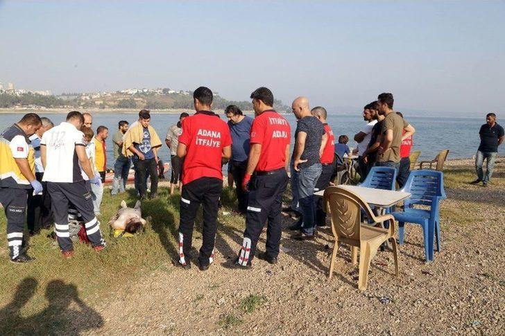 Göle Giren 3 Arkadaştan Biri Boğuldu G3