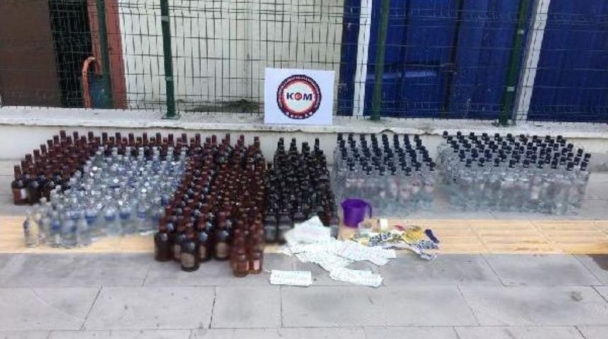 Mersin'de Sahte Içki Operasyonu