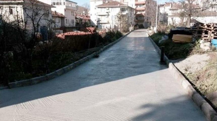 Bozkurt Belediyesi Ara Sokakları Beton İle Kaplıyor