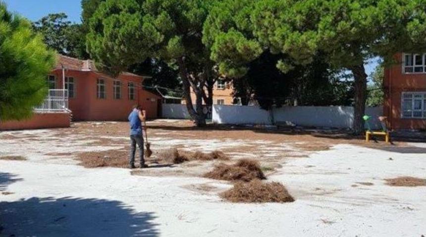 Okul Bah&ccedil;eleri Yeni Eğitim-&ouml;ğretim Yılına Hazır