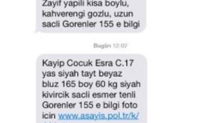 Emniyet, Kayıp &Ccedil;ocukları Sms&rsquo;le Arıyor