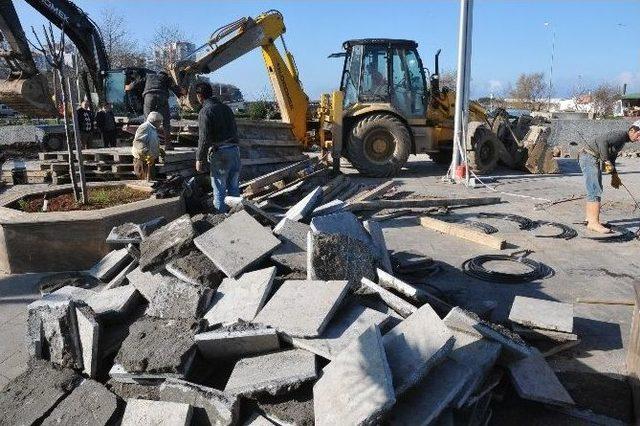 Ak&ccedil;akoca Dere Ağzı Genişletme &Ccedil;alışmaları Başladı 2