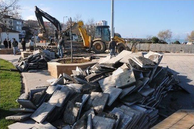 Ak&ccedil;akoca Dere Ağzı Genişletme &Ccedil;alışmaları Başladı 3