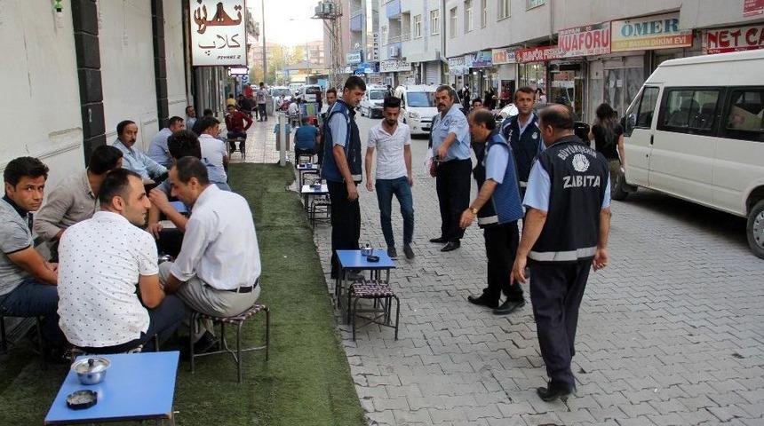Van&rsquo;da Kaldırım Denetimleri S&uuml;r&uuml;yor
