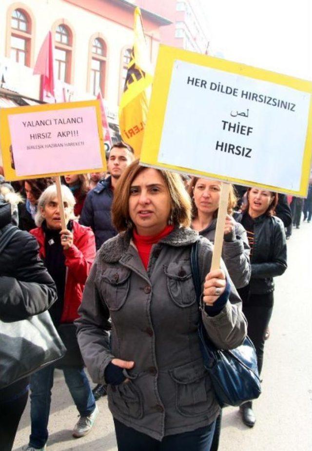 Zonguldak'ta '17 Aralık' Protestosu