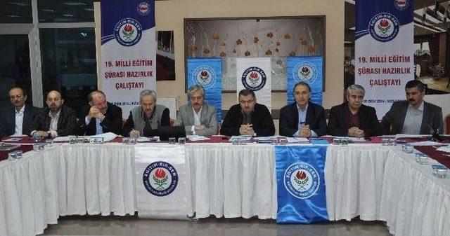 19. Milli Eğitim Şûrası Hazırlık Çalıştayı Kızılcahamam’da Yapıldı