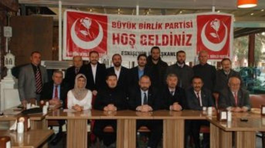 Bbp Yeni İl Y&ouml;netimini Tanıttı