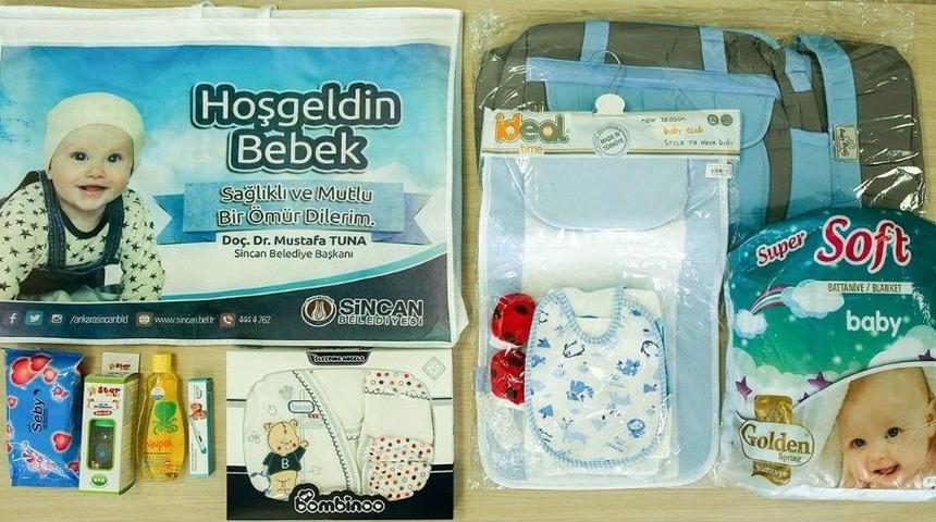 Sincan&rsquo;da "hoşgeldin Bebek" Projesine Yoğun İlgi