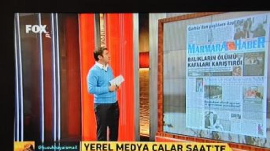 Marmara Haber Fox Tv Ekranlarında