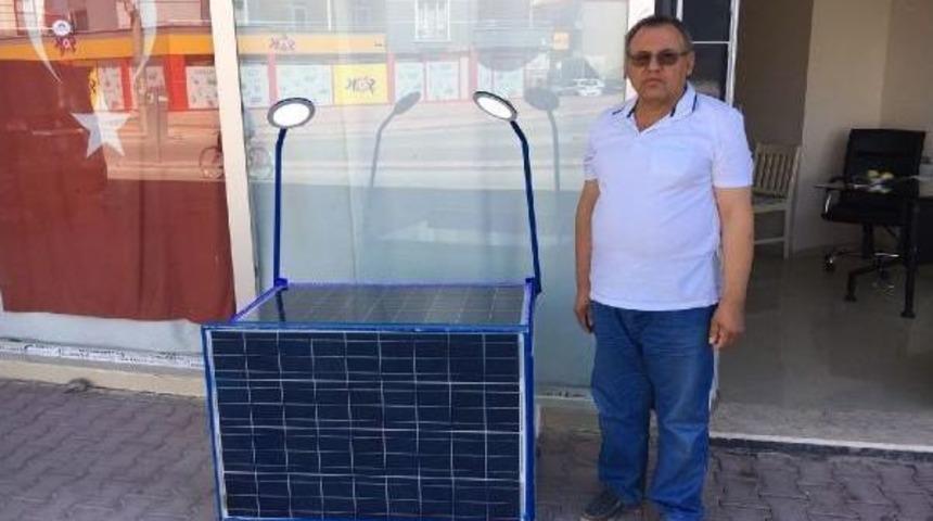 İşyerinde Kullandığı Elektriği Kendisi &Uuml;retiyor