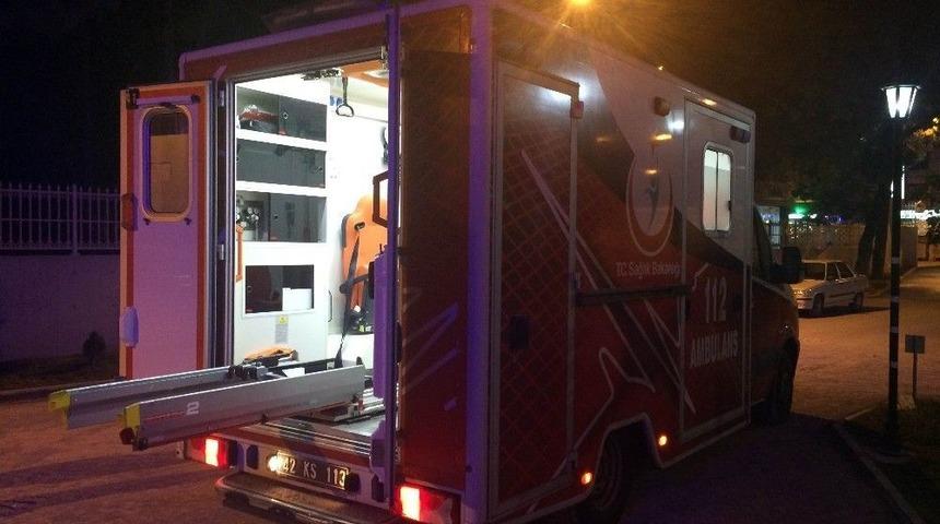 Konya&rsquo;da 173 Kiloluk Obezite Hastasına &Ouml;zel Ambulans