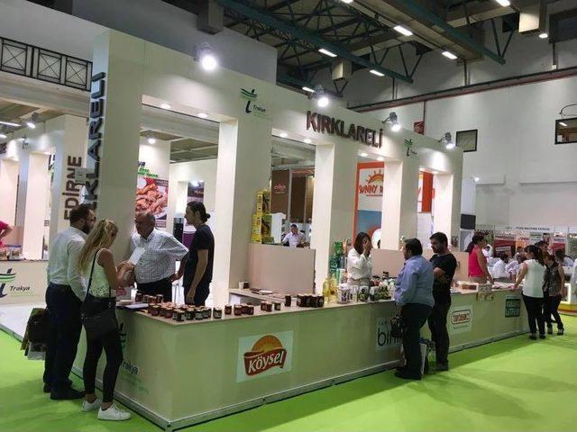 Trakyalı Firmalar Worldfood İstanbul’da Ürünlerini Tanıttı