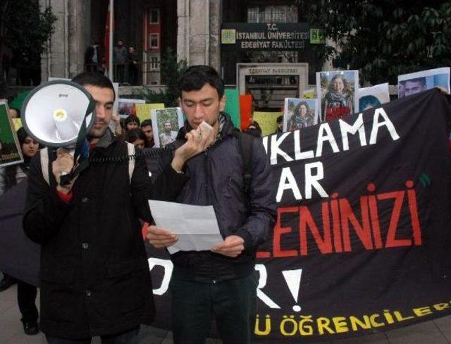 Üniversite Öğrencilerinden 17 Aralık Ve Kobane Eylemi