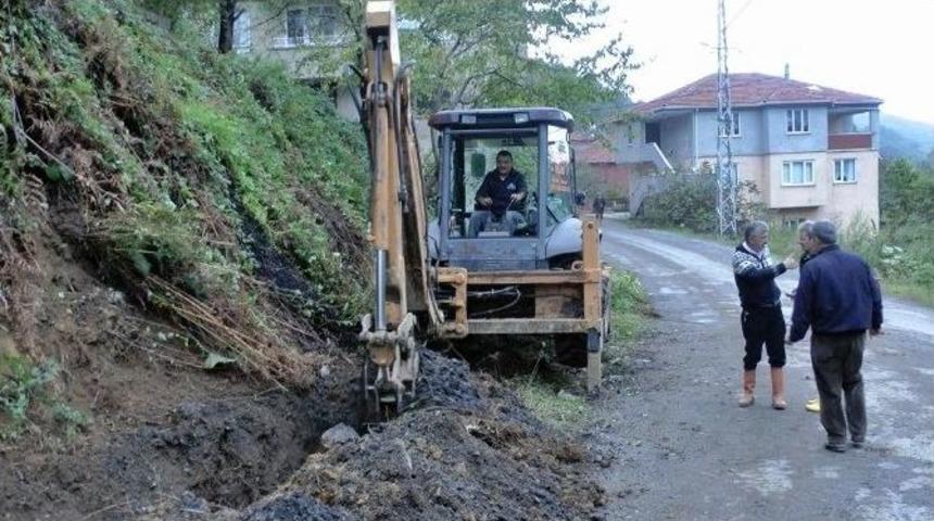 Göbü Köyü’nde Şebeke Suyu Çalışmaları Başladı