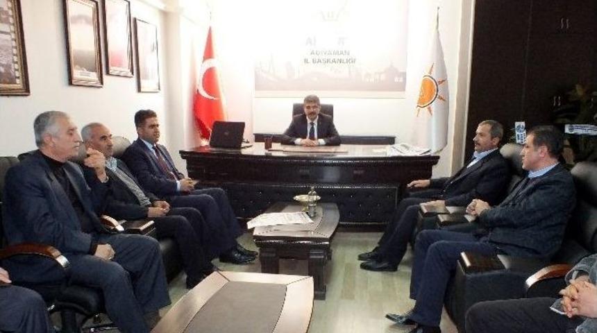 Eski Başkan Fırat&rsquo;tan Yeni Başkan Bilen&rsquo;e &lsquo;hayırlı Olsun&rsquo; Ziyareti