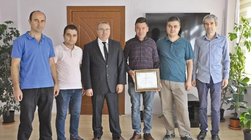 Gıda Tarım Ve Hayvanlık Bakanlığı&rsquo;ndan Sungurlulu &Ccedil;ift&ccedil;iye Teşekk&uuml;r Belgesi