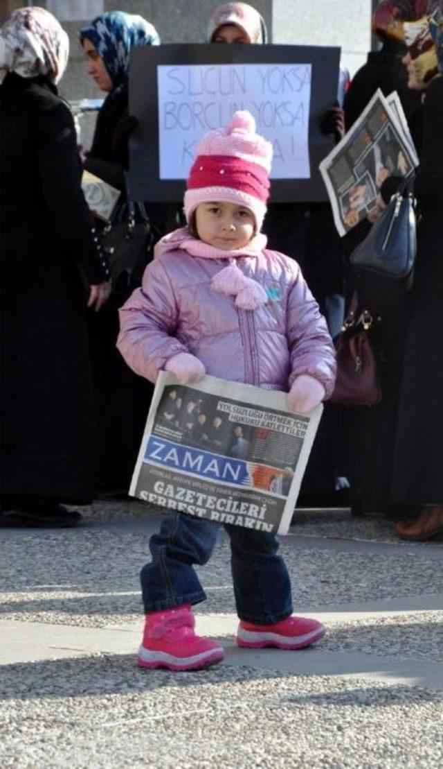 'erzurum'da '14 Aralık' Protestosu