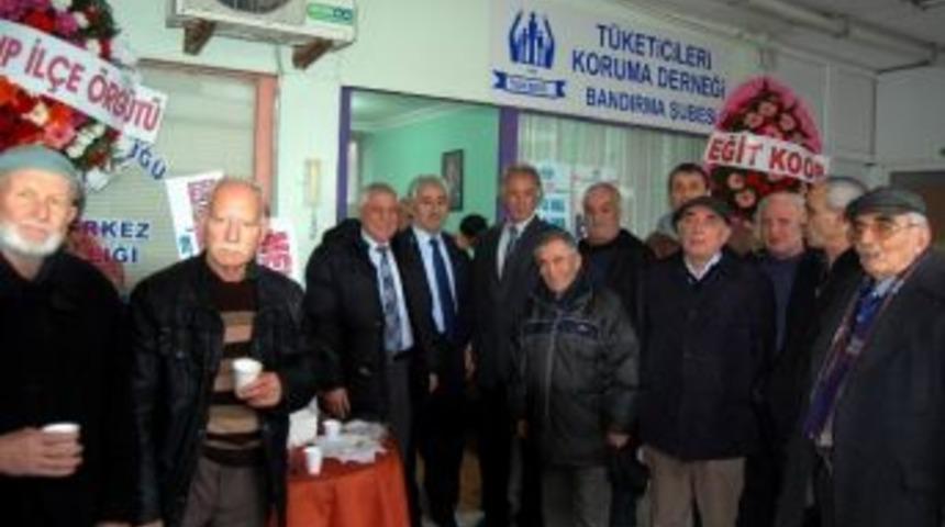 Bandırma T&uuml;keticileri Koruma Derneği Şubesi A&ccedil;ıldı