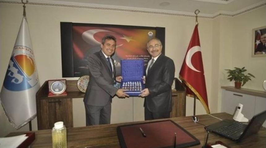 Vali Yaman, Marmara Adası&rsquo;nı Ziyaret Etti