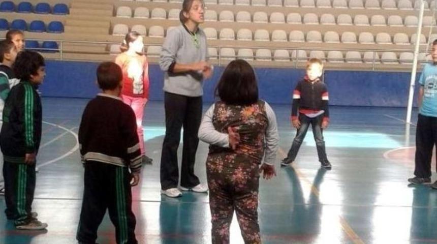 Havran&rsquo;da &Ouml;zel Sporculara Atletizm Kursu