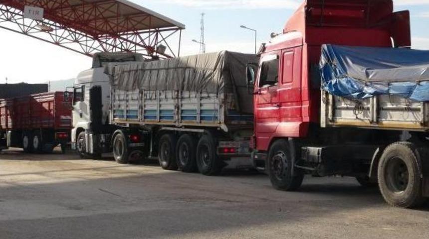 Kilis&rsquo;Te Nakliyeciler Kontak Kapattı