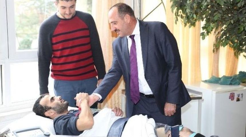 Duruay&rsquo;dan İncek Fizik Tedavi Hastanesine Ziyaret