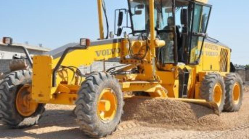 Mardin&rsquo;de Yol Yapım &Ccedil;alışmaları Devam Ediyor