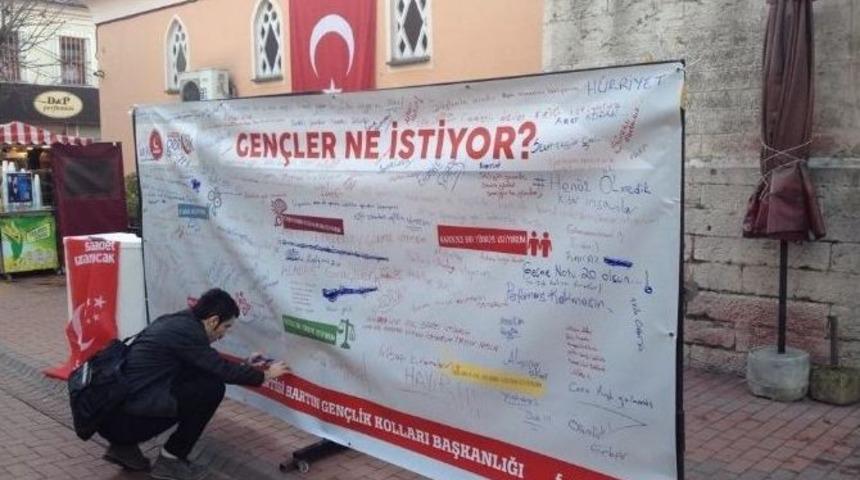 Fikir Duvarı İlgi &Ccedil;ekiyor