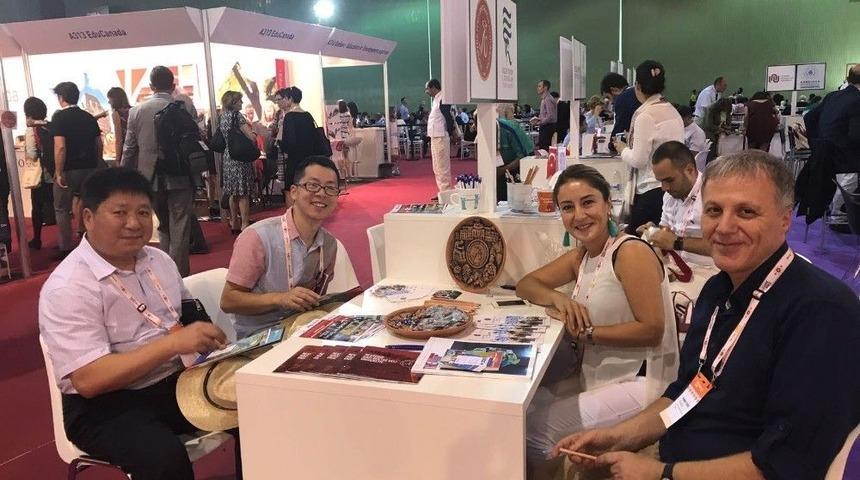 Nevşehir Hacı Bektaş Veli &Uuml;niversitesi Avrupa&rsquo;nın En B&uuml;y&uuml;k Eğitim Fuarı &lsquo;eaıe 2017&rsquo;ye Katıldı