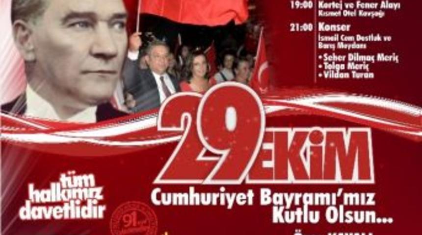 Kuşadası&rsquo;nda Cumhuriyet Bayramı Hazırlıkları