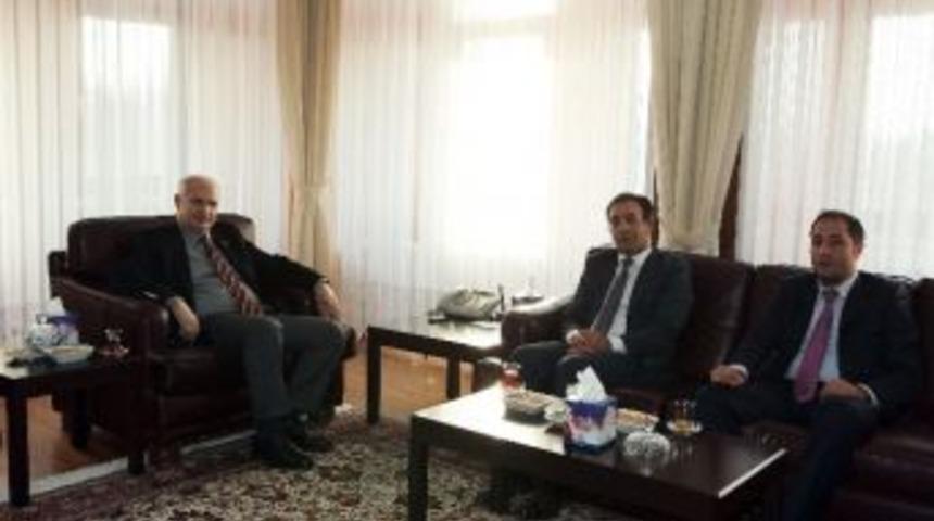 Baro Başkanı G&ouml;ğebakan&rsquo;dan, Rekt&ouml;r Ko&ccedil;ak&rsquo;a Ziyaret