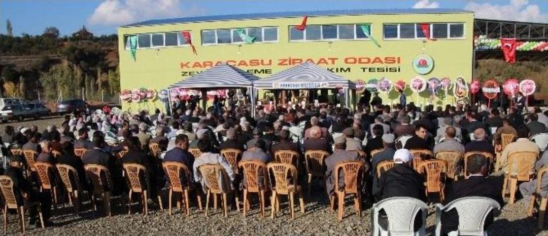 Karacasu&rsquo;ya 1 Milyon 250 Bin Tl&rsquo;lik Entegre Zeytin Tesisi