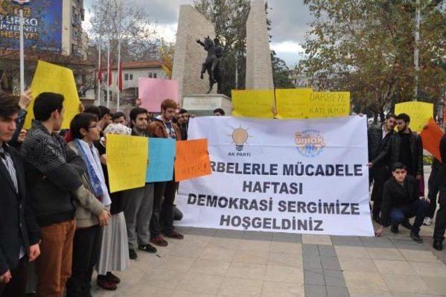 Ak Partililerden "darbelerle M&uuml;cadele" Eylemi 1