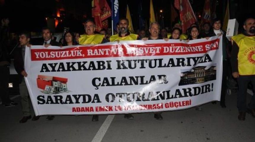 Adana'da 17 Aralık Protestosu