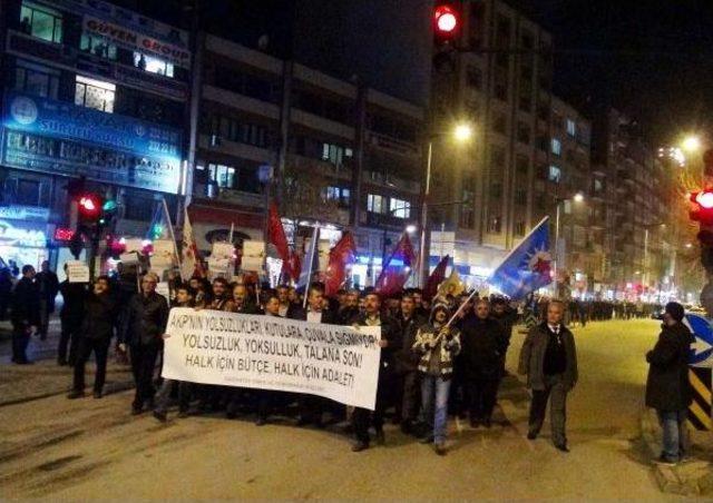 Gaziantep’Te '17 Aralık' Protestosu