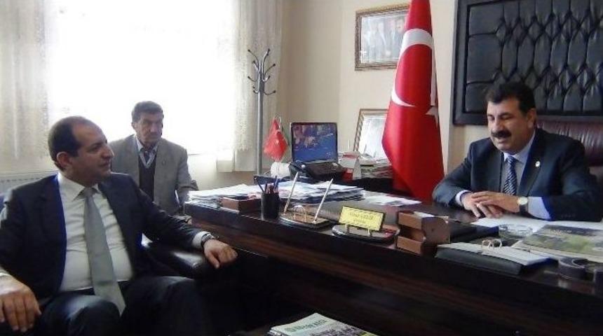 Ak Parti Van Milletvekili &Ccedil;iftci&rsquo;den, Ziraat Odasına Ziyaret